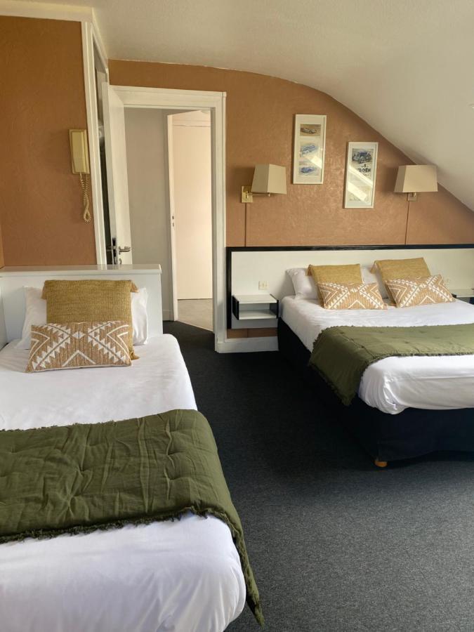 Hotel Celine - Hotel De La Gare รูออง ภายนอก รูปภาพ