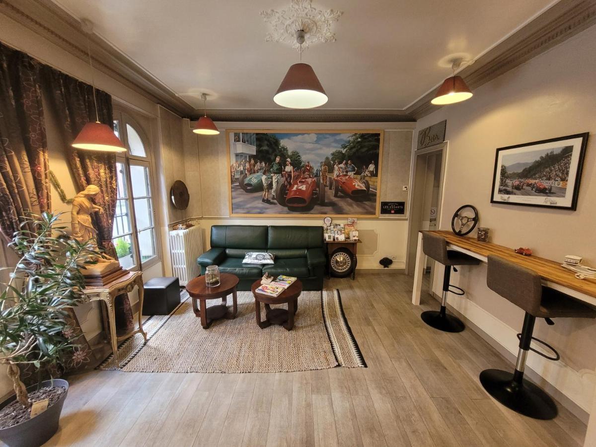 Hotel Celine - Hotel De La Gare รูออง ภายนอก รูปภาพ