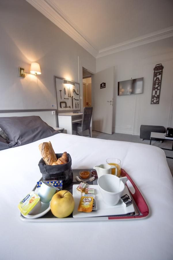 Hotel Celine - Hotel De La Gare รูออง ภายนอก รูปภาพ